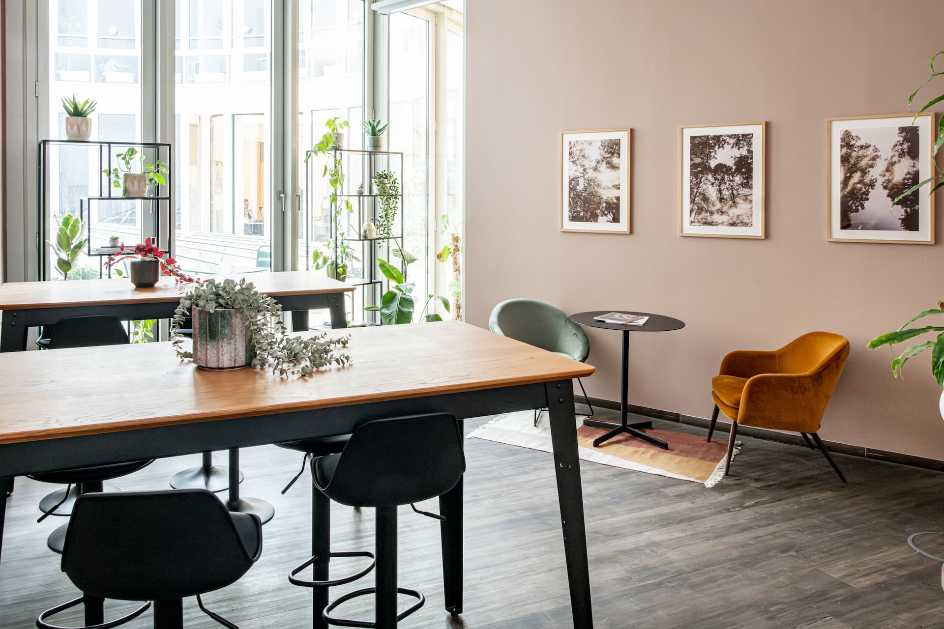 Schöner Communitybereich für die kleine Kaffeepause