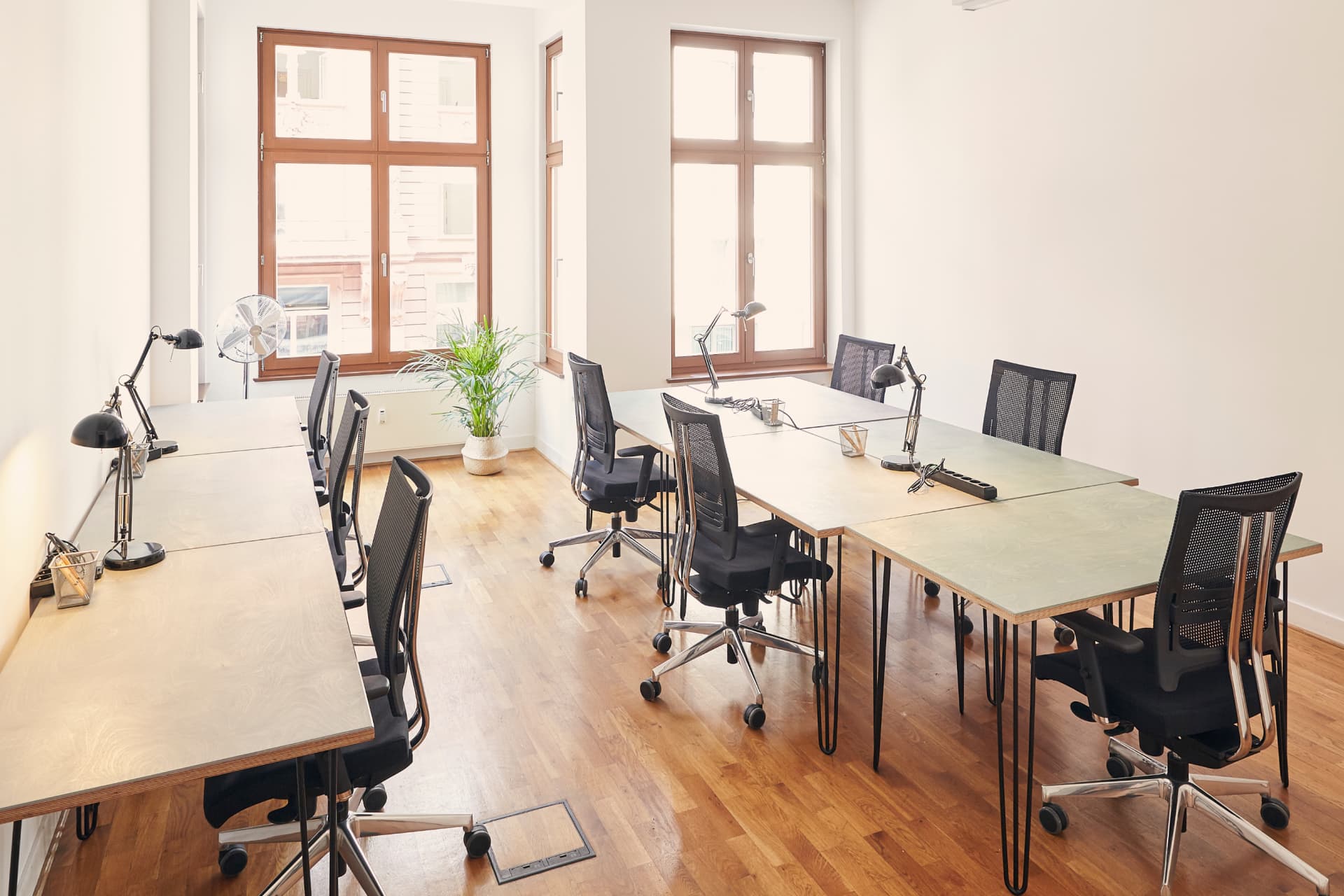 Helles Teambüro.